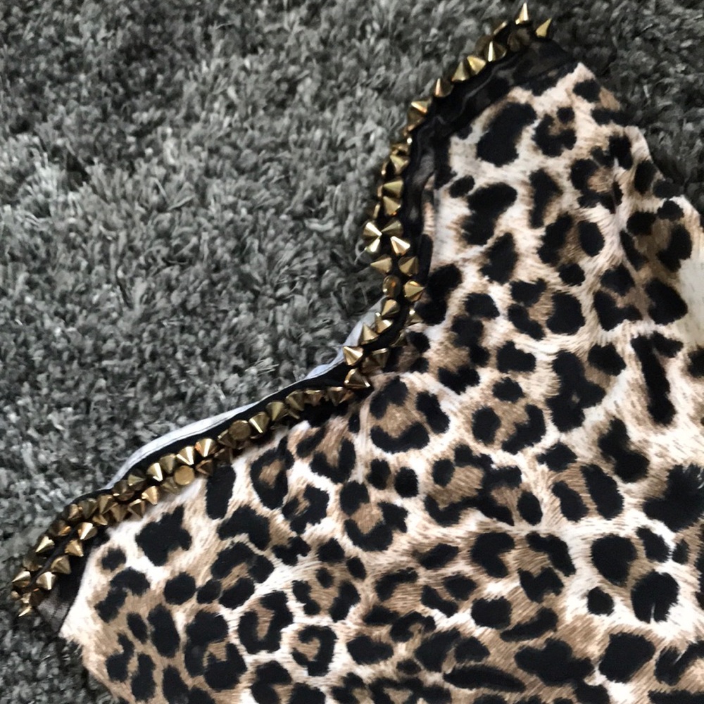 Cheetah Top - Picture 2 of 2
